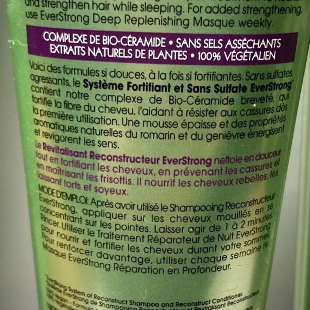 L'oreal Ever Strong Reconstruct Conditioner 6 Bottles DISCONTINUED Sulfate Free - Picture 10 of 13